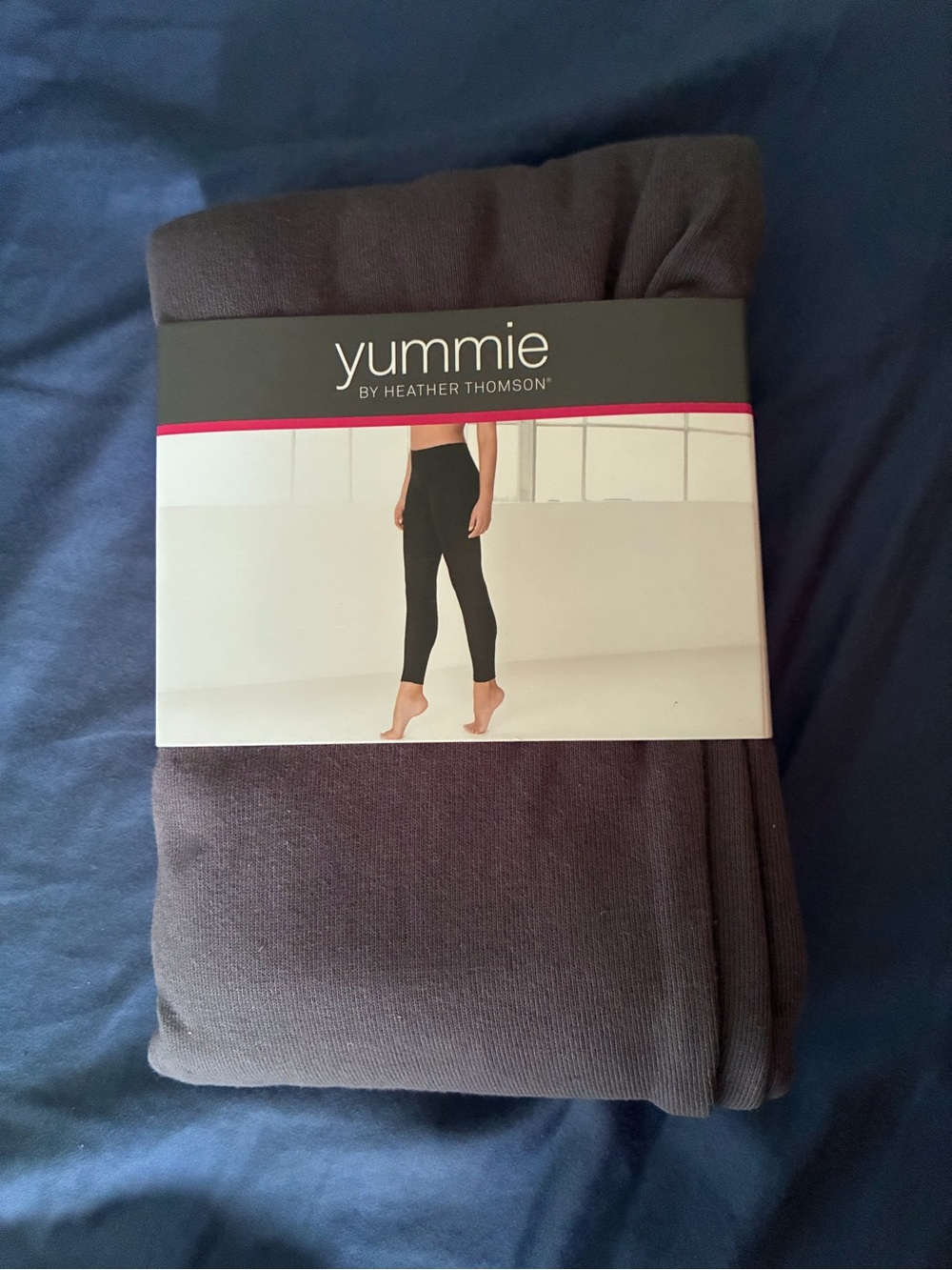 Yummie Tummie Anita Terry Lined Cotton Control Leggings NWT